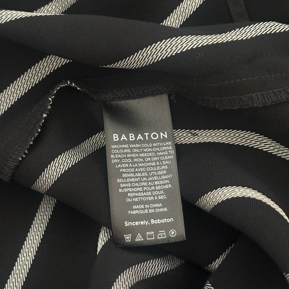 Babaton Black and White Striped Camisole - Picture 5 of 6